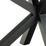 Heaven Dining Table with Ceramic Grey Top 200cm