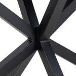 Heaven Dining Table with Ceramic White Top 135cm