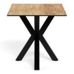 Heaven Dining Table with Wild Oak Ceramic Glass Top