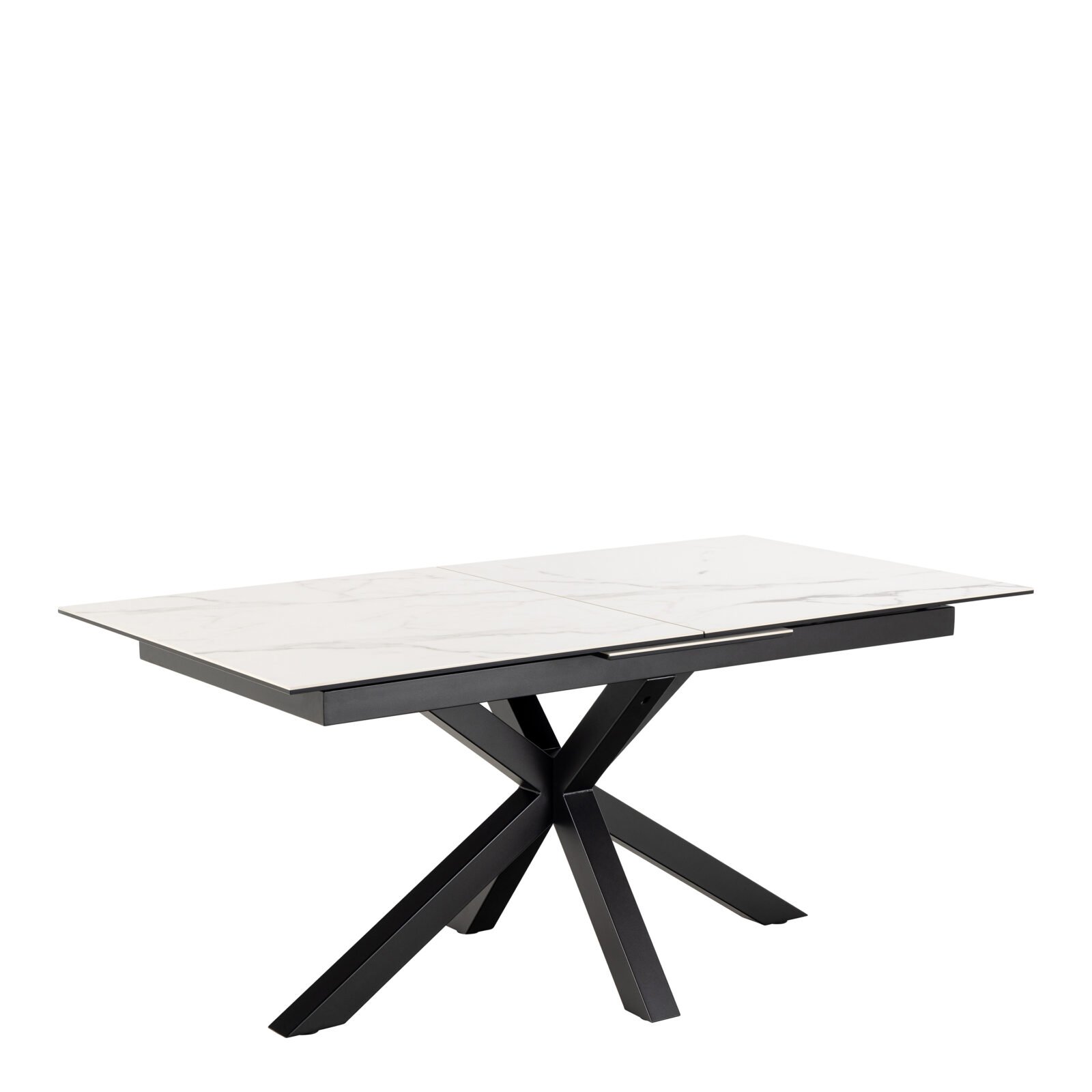 Heaven Extendable Dining Table with Ceramic White Top 168cm Heaven Extendable Dining Table with Ceramic White Top 168cm
