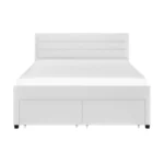 Heybrook 4 Drawer Boucle Fabric Bed Cream