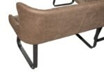 Hoxton Tan Corner Bench - Left Hand