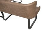 Hoxton Tan Corner Bench - Right Hand