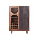 Iconic Mango Highboard Drinks Cabinet
