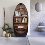 Iconic Oval Bookcase