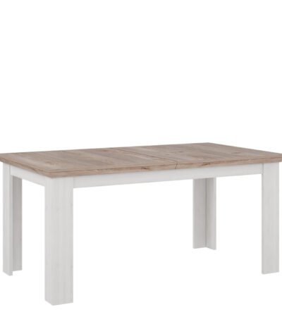 Illopa Extending Dining Table 160-207cm in Oak Nelson/Snowy Oak