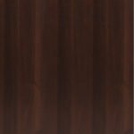 Imperial 2 Door 3 Drawer Glazed Display Cabinet in Dark Mahogany Melamine