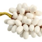 Iona Small White Marble Decorative 50 Grapes
