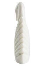 Iona White Marble Decorative Swan