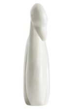 Iona White Marble Decorative Swan
