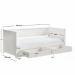 Iris Daybed with Trundle White - Image 9