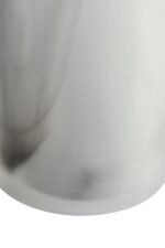 Islay Fluted Grey Glass Vase