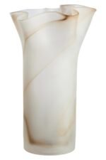 Islay Natural Fluted Glass Vase