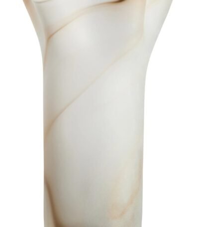 Islay Natural Fluted Glass Vase