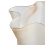 Islay Natural Fluted Glass Vase