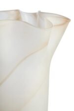 Islay Natural Fluted Glass Vase