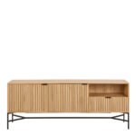 Jaipur Sideboard With 2 Doors and 2 Shelves in Oak