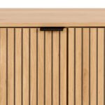 Jaipur Sideboard With 2 Doors and 2 Shelves in Oak