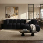 Jenson 4 Seater Cloud Bubble Sofa with Footstool