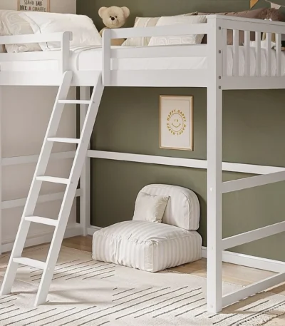 Jules High Sleeper White