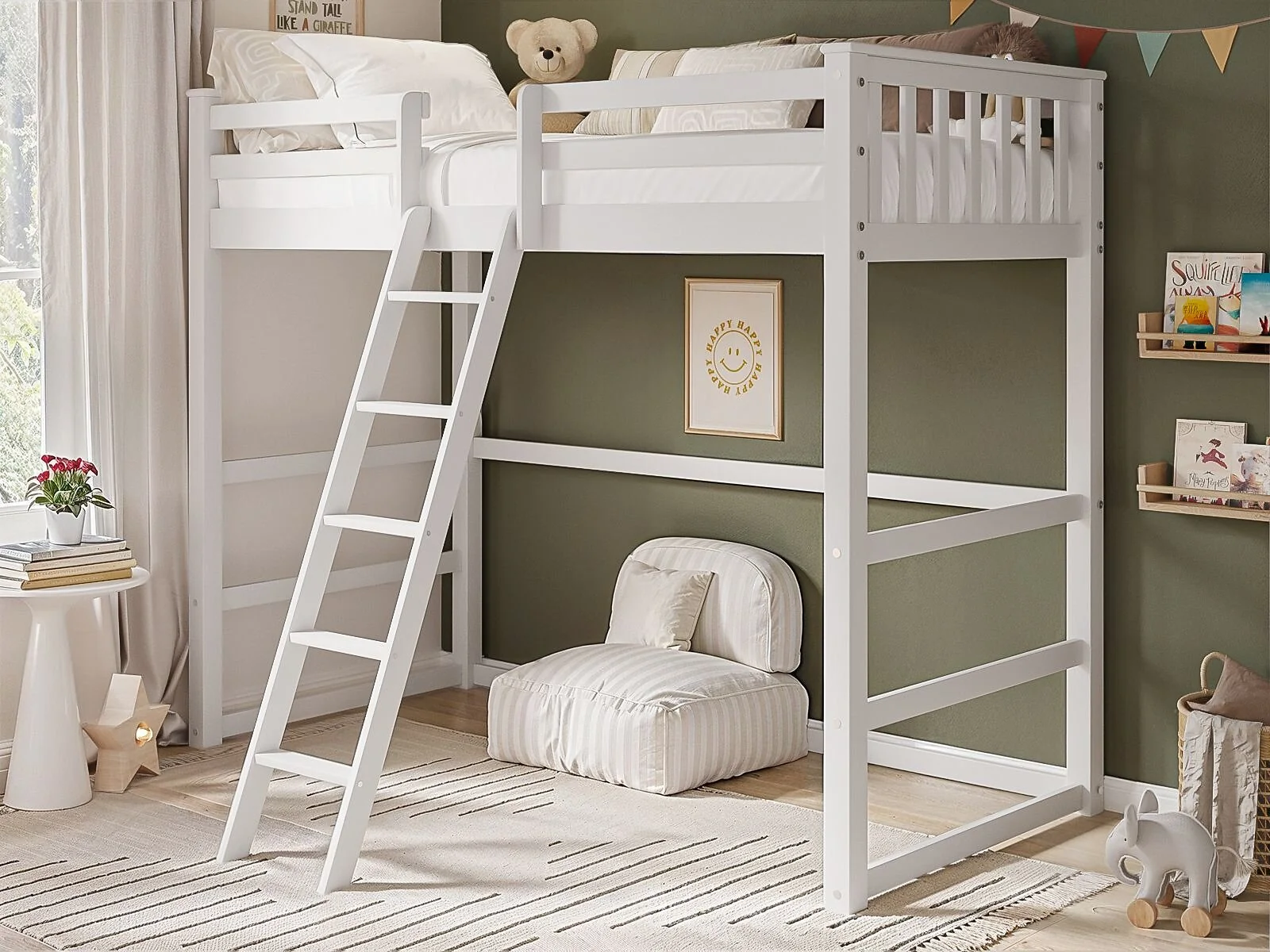 Jules High Sleeper White Jules High Sleeper White