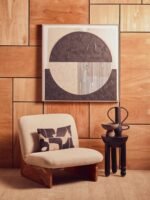 Jura Black Textured Large Vase