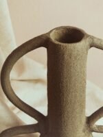 Jura Grey Textured Small Vase