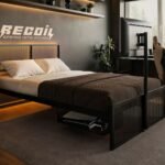 Kage Metal TV Bed with Storage & LED Black