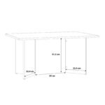 Karon Coffee Table in Sonoma Oak
