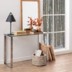 Katrine Console Table with Glass Top