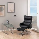 Katrine Nest of Tables with Glass Top Set of 3