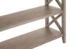 Kerrera Natural Wash Wide Bookshelf 120cm
