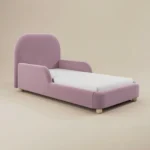 Kira Upholstered Single Bed with Side Rails
