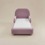 Kira Upholstered Single Bed with Side Rails