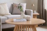 Kylo Round Slatted Coffee Table - Image 5