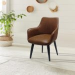 L15 Vintage Tan Dining Chair