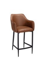 L35 Vintage Tan Bar Stool