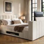 Langden TV Ottoman Bed with Side Lift Storage