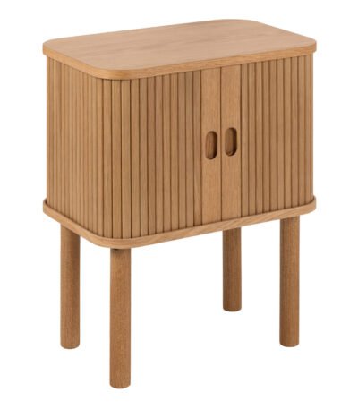 Langley Square Bedside Table in Oak