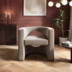 Leela Modern Accent Chair Velvet