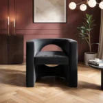 Leela Modern Accent Chair Velvet