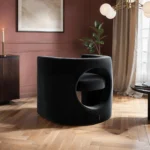 Leela Modern Accent Chair Velvet