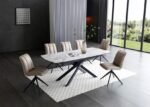 Lima Ceramic 160-200cm Extending Dining Table