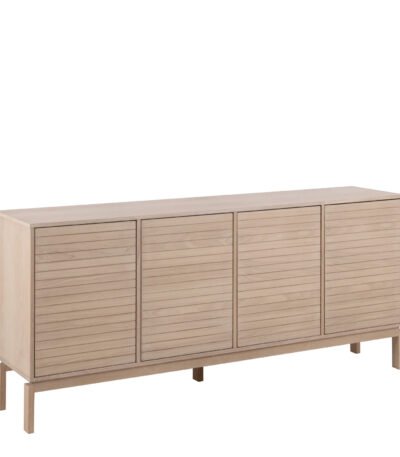 Linley 4 Door Sideboard in White Oak