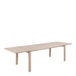 Linley Extendable Dining Table in White Oak 200/300 x 100 x 75cm