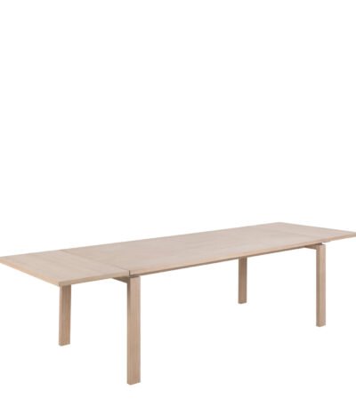 Linley Extendable Dining Table in White Oak 200/300 x 100 x 75cm