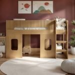 Lino Playhouse Mid Sleeper Bed