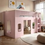 Lino Playhouse Mid Sleeper Bed - Image 5