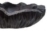 Lismore Black Curved Textured Decorative Bowl