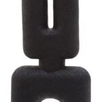 Lismore Black Large Sculptural Vase